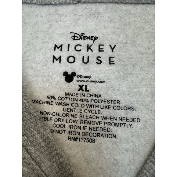 MICKEY MOUSE CHRISTMAS LIGHTS HOLIDAY SWEATSHIRT - DISNEY - XL - Picture 3 of 4